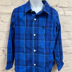 Boys Old Navy Plaid Button Down Shirt